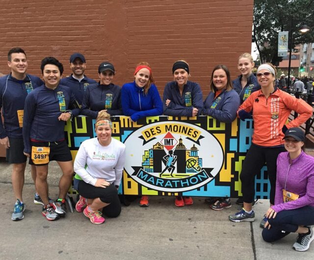 Beautiful day for a run! Good luck to the members our W fam running…