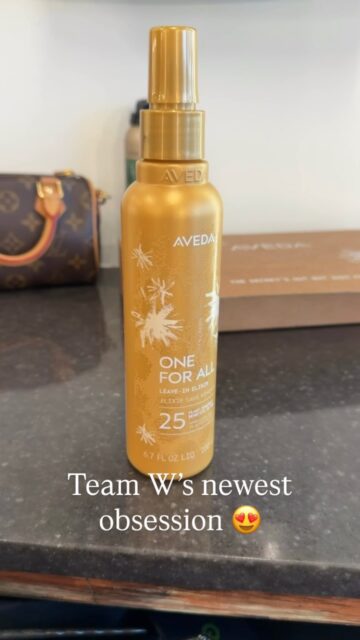 25 benefits. One bottle. 🌿 Aveda’s One For All Leave-In Elixir has quickly become…